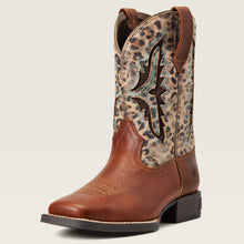 Load image into Gallery viewer, Ariat Spiced Cider/Metallic Leopard  Kid's Koel VentTEK 10040258 &amp; 10040260
