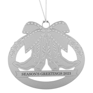 Montana Silversmiths Christmas Ornament