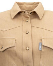 Load image into Gallery viewer, Outback Trading Co. Kat LS Snap Shirt Khaki 42246