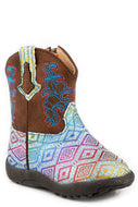 Roper Infant Bling Boot Faux Lthr 0901619013616