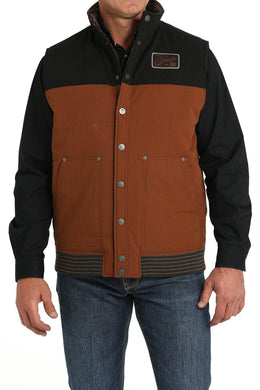 Cinch Men's Reversible Quilted Vest Brown/Black MWV1910001