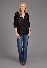 Load image into Gallery viewer, Stetson Women&#39;s Black Mojave Printed Rayon 11505901053