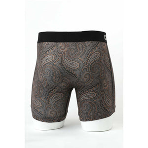 Cinch 6" Boxers Paisley Brown MXY6002035