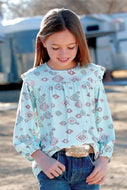 Cruel Girls L/S Knit / light blue CTK8770002