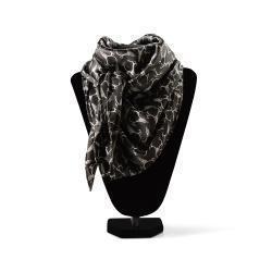 Ariat Silk Wild Rag Black Deer Skull A0900001