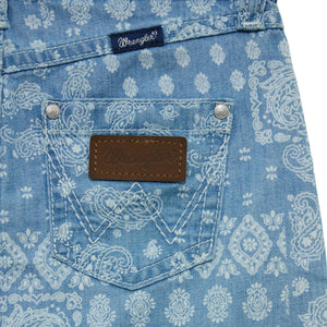 Wrangler Girl's Bandana Denim Skirt 112365087