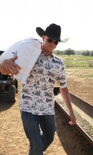 Load image into Gallery viewer, Cinch Mens S/S Arenaflex Polo Cream MTK1865038