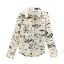 Load image into Gallery viewer, Wrangler® X Lainey Landscape Western Shirt - Landscape