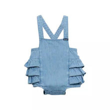 Load image into Gallery viewer, WRANGLER SP26 WEST BABY GIRL SLVLS DENIM ONSIE LT - 112374986