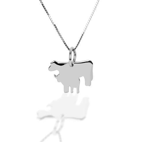 Kelly Herd Heifer Calf  Silhouette Pendant