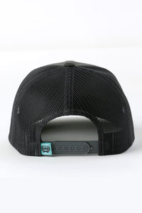 Cinch Logo Charcoal Snapback Ballcap MCC0110013