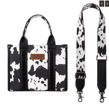 Load image into Gallery viewer, Wrangler Cow Prt Concealed Carry/Crossbody Black WG133-8120Bk