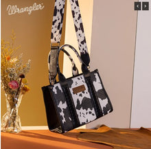 Load image into Gallery viewer, Wrangler Cow Prt Concealed Carry/Crossbody Black WG133-8120Bk