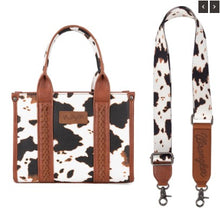 Load image into Gallery viewer, Wrangler Cow Prt Concealed Carry/Crossbody Brown WG133-8120SBR