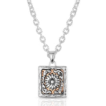 Load image into Gallery viewer, Montana Silversmith Ranch House Floral Necklace NC6464