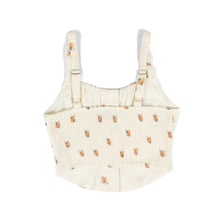 Load image into Gallery viewer, Rock &amp; Roll Flower Print Laced Corset Natural BW20T08772