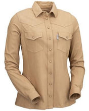 Load image into Gallery viewer, Outback Trading Co. Kat LS Snap Shirt Khaki 42246