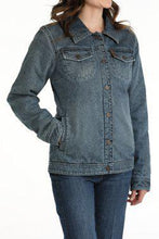 Load image into Gallery viewer, Cinch Women&#39;s Reversible Trucker Jacket - Indigo/Brown MAJ9906001