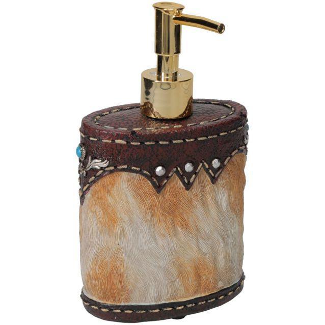 Tough 1 Cowhide Print Soap Pump  87-96077-0-0