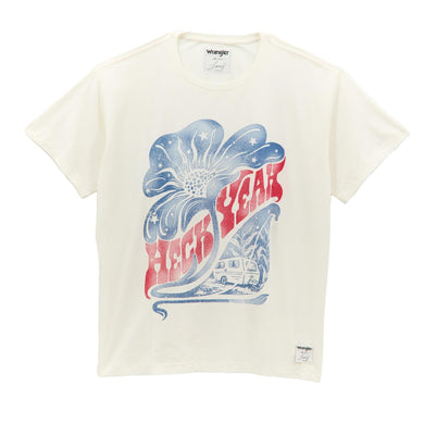 Wrangler Ladies X Lainey Wilson Heck Yeah Oversized Tee 112368283