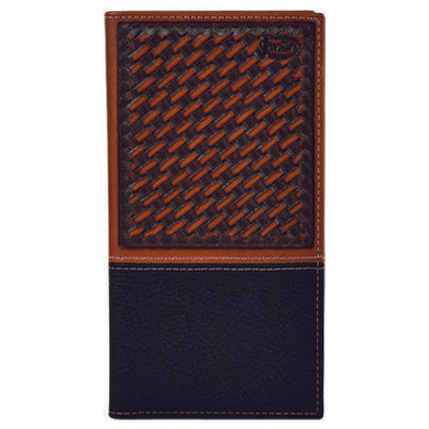 Justin Men's Rodeo Wallet Basketweave 2005767W8