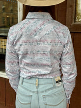 Load image into Gallery viewer, Panhandle Ladies LS 2Pkt Snap Pink RWN2S08949