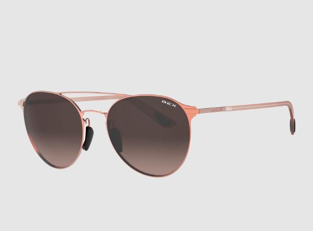 Bex Sunglasses Demi OTG Rose Gold/Brown S168RB