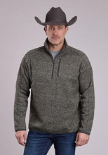 Load image into Gallery viewer, Stetson Apparel Mens Sweater Bonded Knit 1101401206190 GR