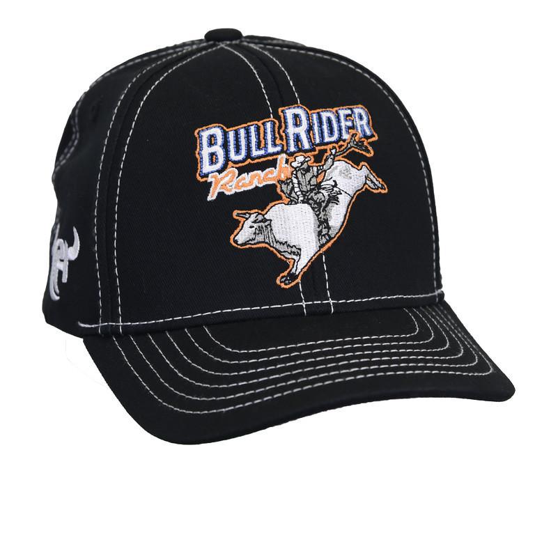 Cowboy Hardware Youth Bull Rider Ranch Cap Black 701591-01-Q