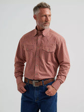Load image into Gallery viewer, WRG FA26 West Men GS LS 2PKT TRB PRT Red-602 112381951