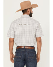Load image into Gallery viewer, Cinch Men&#39;s Plaid Print Short Sleeve Button-Down Arenaflex Western Shirt MTW1725002