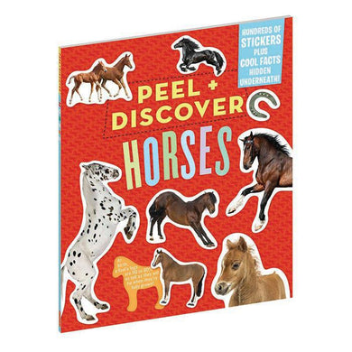 Kelley & Co Peel + Discover Horse Sticker Book
