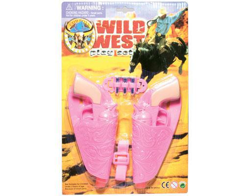 Wild West Play Set Pink Pistols