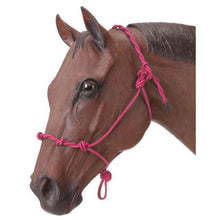 Load image into Gallery viewer, Tough1 Knotted Rope Training Halter with Twisted Crown  50-1090