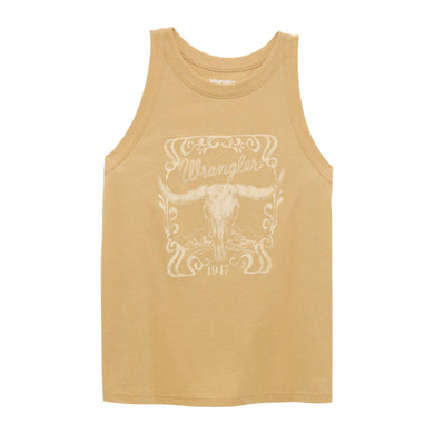 Wrangler Women's  Western Graphic Goddess Tank Croissant 112361908