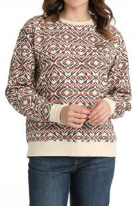 Cinch Womens Pullover Multi MAK7905003