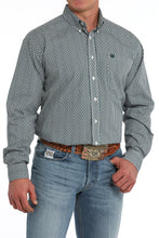 Load image into Gallery viewer, Cinch Mens L/S Print White MTW1105867