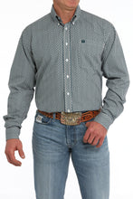 Load image into Gallery viewer, Cinch Mens L/S Print White MTW1105867