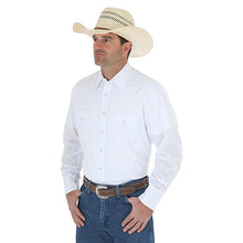 Load image into Gallery viewer, Wrangler White Snap Shirt 71105WH