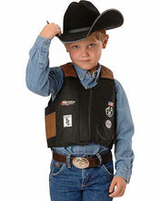 Load image into Gallery viewer, M&amp;F Youth Bullrider Vest Black