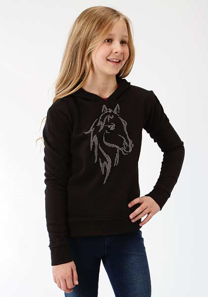 Roper 03-009-0514-0182 Horse Head French Terry Hoodie
