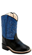 Old West Toddler Black Foot/Blue Shaft VB1037