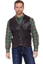 Load image into Gallery viewer, Cripple Creek Antique Suede Leather Vest Brown ML3061A-90