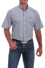 Load image into Gallery viewer, Cinch MTW1111332 Blu/Grn Plaid Short Sleeve