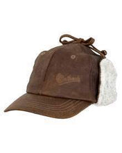 Load image into Gallery viewer, Outback McKinley Earflap Cap Brown Leather 1451