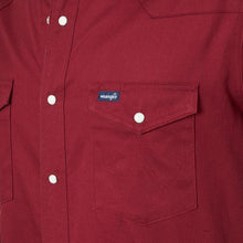 Load image into Gallery viewer, Wrangler MS7206R Burgundy Flannel Lined