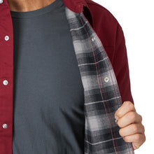 Load image into Gallery viewer, Wrangler MS7206R Burgundy Flannel Lined