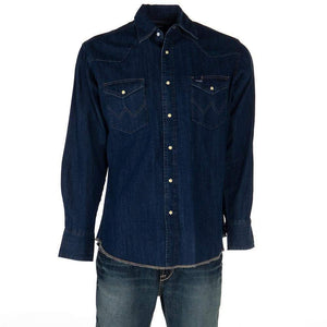 Wrangler MS1041D Denim Long Sleeve