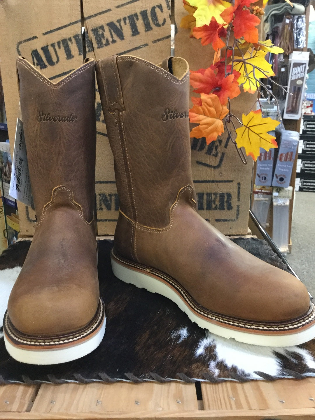 Silverado Wedge Sole Work boot 7703 – Rittels Western Wear