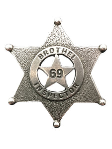 Brothel Inspector Badge BGE-69